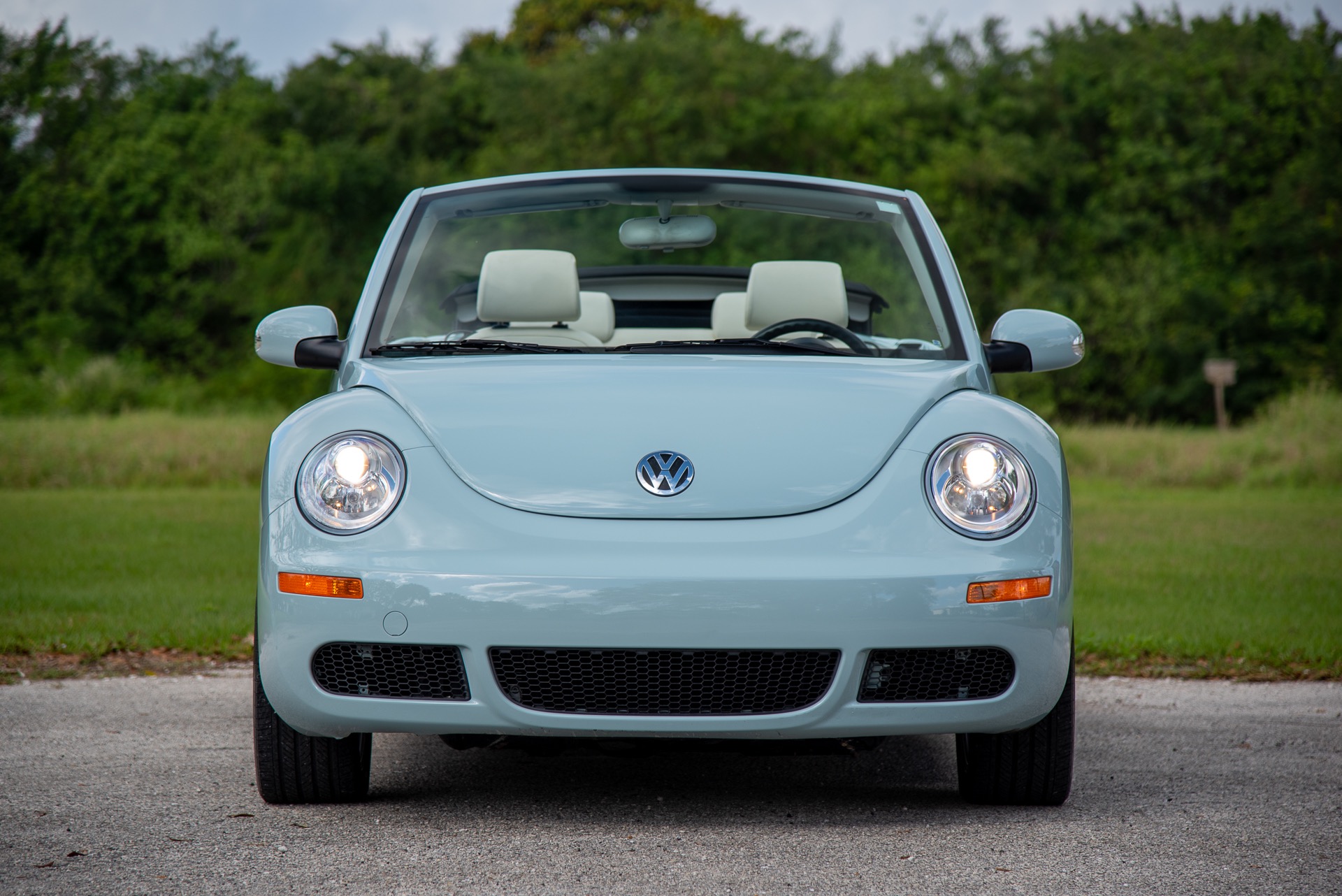 Light Blue Volkswagen Beetle