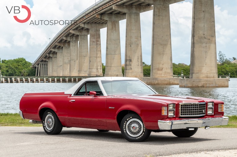 Used 1979 FORD RANCHERO for sale $24,900 at VB Autosports in Vero Beach FL