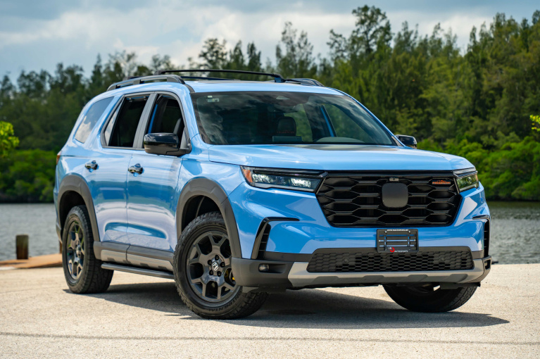 Used 2023 Honda Pilot TrailSport for sale $39,900 at VB Autosports in Vero Beach FL