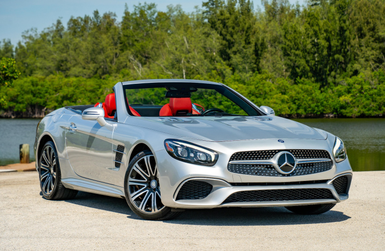 Used 2017 Mercedes-Benz SL-Class SL 450 Designo for sale $47,900 at VB Autosports in Vero Beach FL