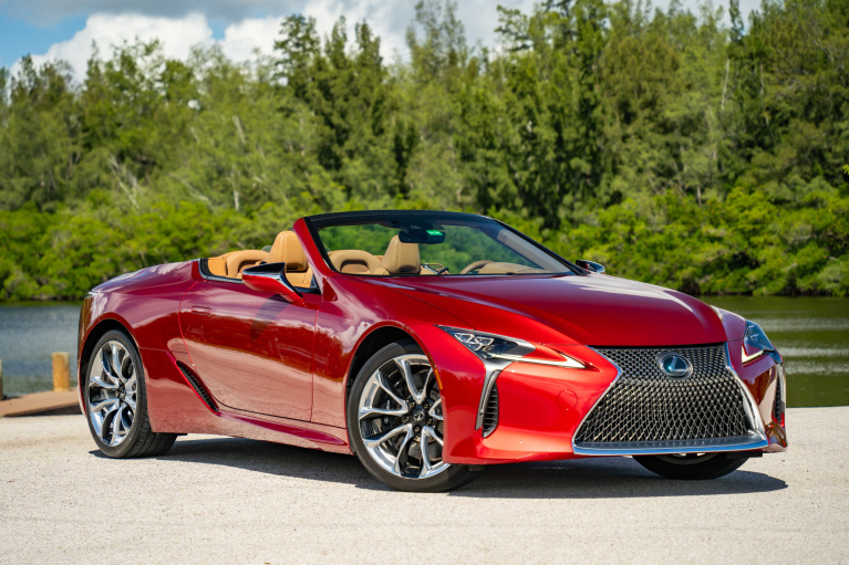 Used 2021 Lexus LC 500 Convertible for sale Call for price at VB Autosports in Vero Beach FL