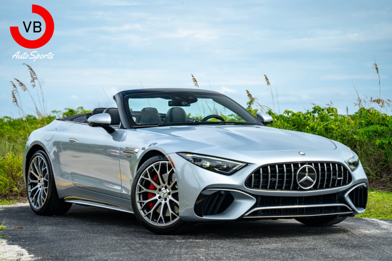 Used 2022 Mercedes-Benz SL-Class AMG SL 55 for sale $102,900 at VB Autosports in Vero Beach FL