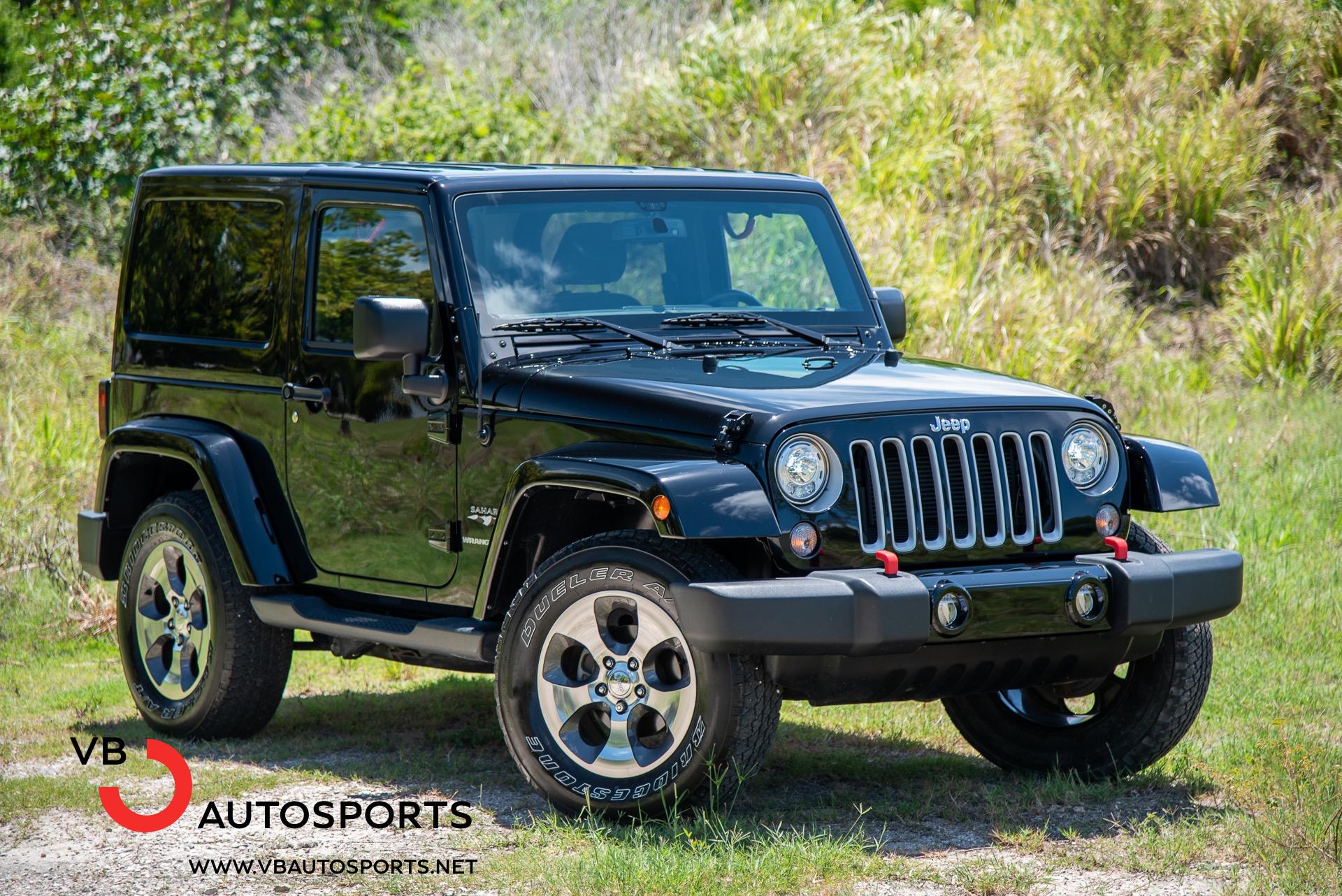 Pre-Owned 2018 Jeep Wrangler JK Sahara For Sale (Sold) | VB Autosports  Stock #VB152