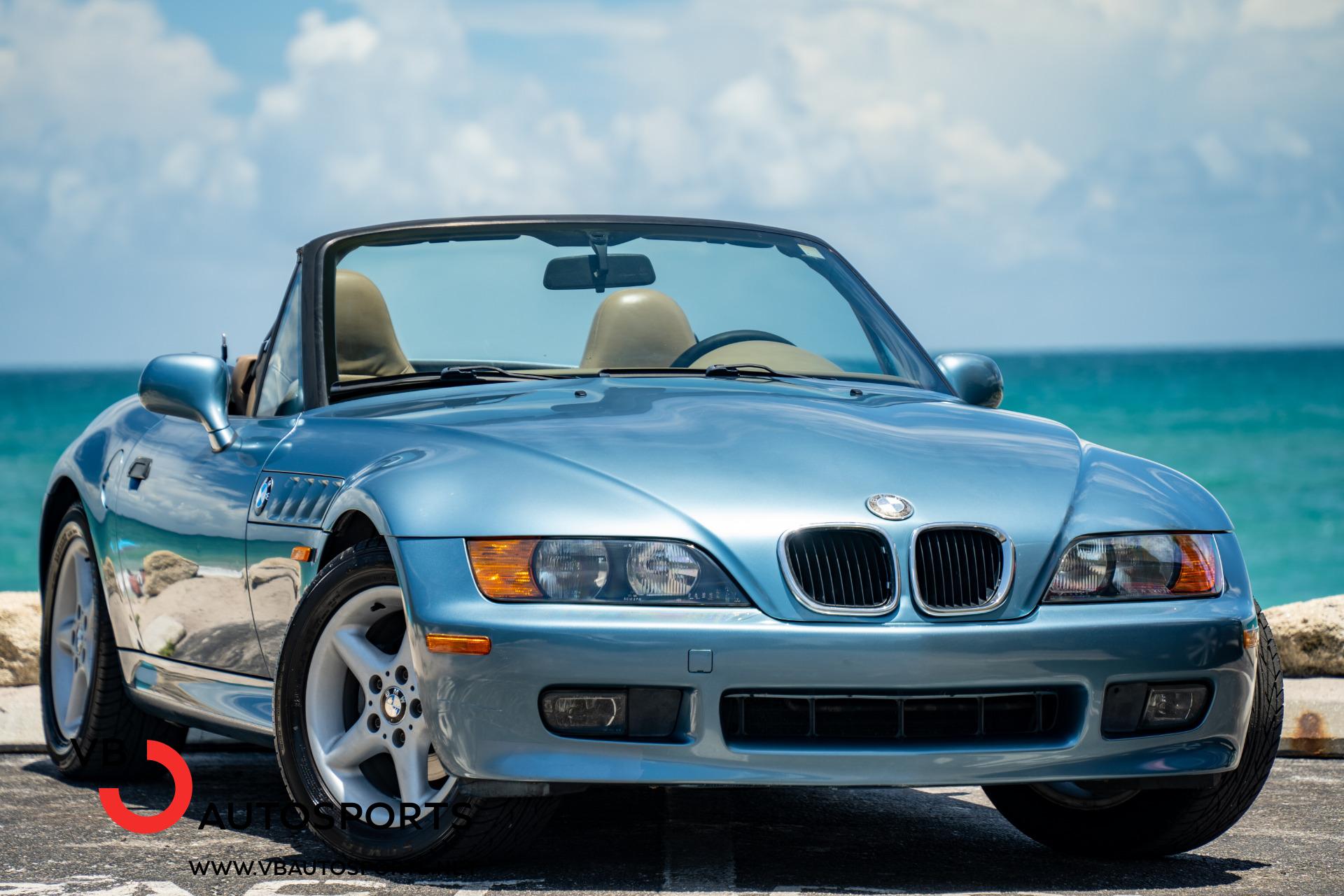 1997 BMW Z3 Roadster- Atlantic Blue over Sand Leather, 5-speed manual, 100%  original, 49k miles and literally as new! I LOVE the Z3 and this is as good  as it gets!-$9,995 