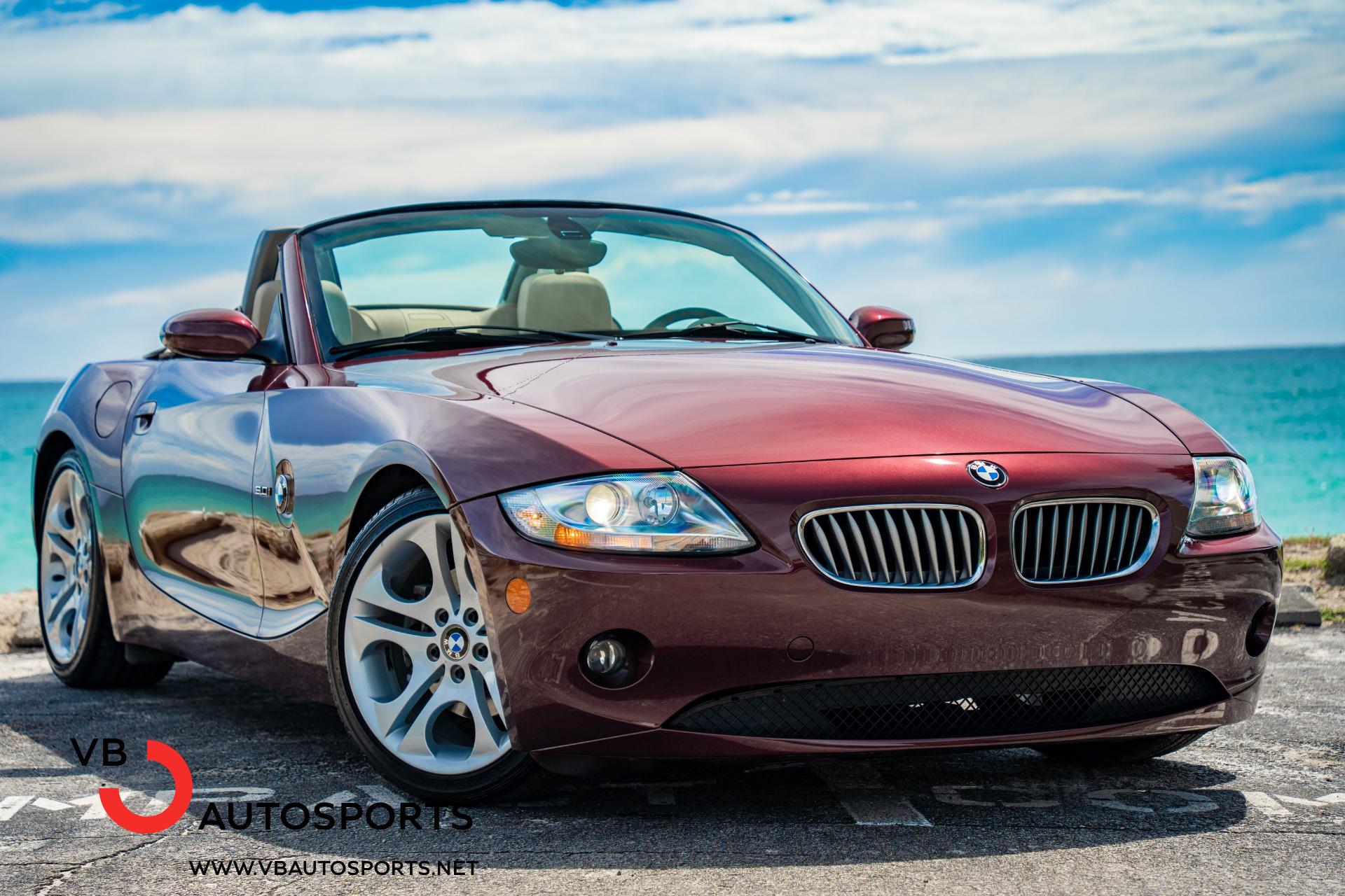 Pre owned 2005 bmw z4 3 0i for sale sold vb autosports stock vb388
