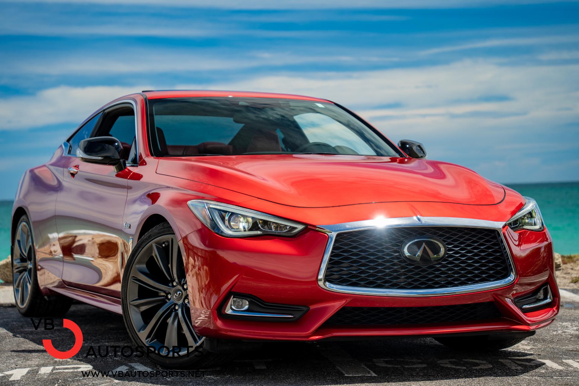 PreOwned 2019 INFINITI Q60 Red Sport 400 For Sale (Sold) VB