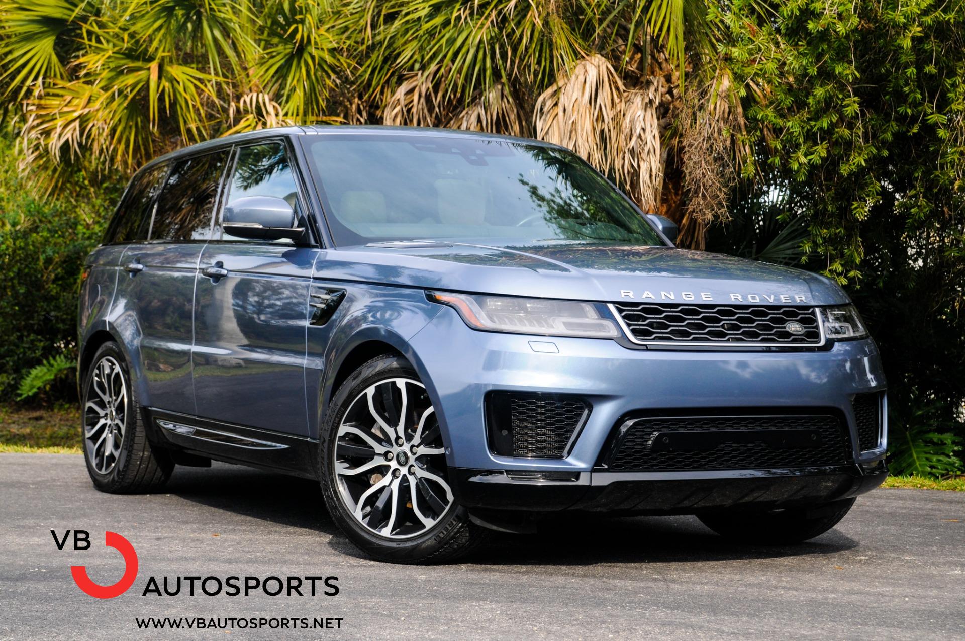 Pre Owned 2019 Land Rover Range Rover Sport Supercharged HSE For Sale Sold VB Autosports Stock VB450